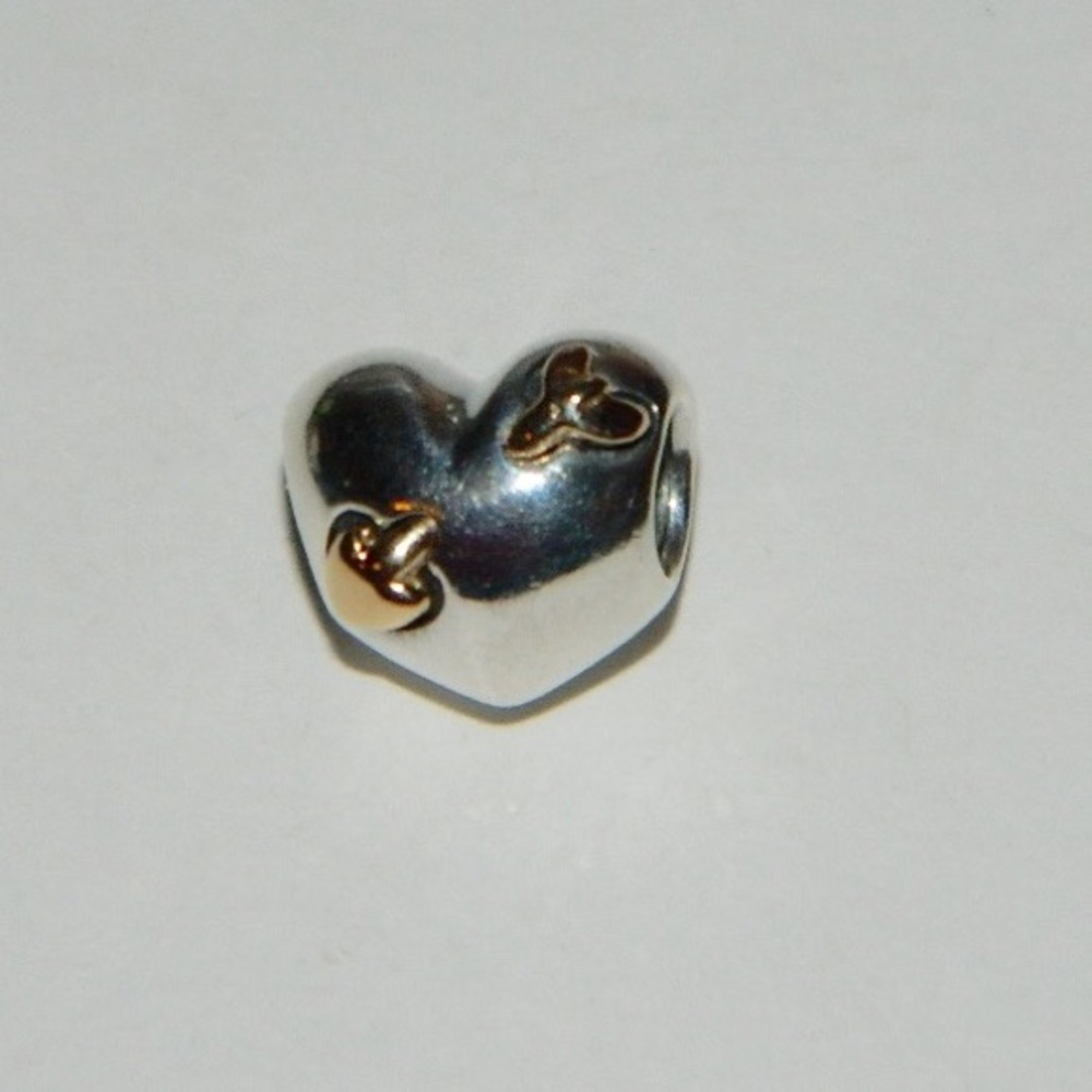 Pandora Love Struck Heart 14k Arrow Charm